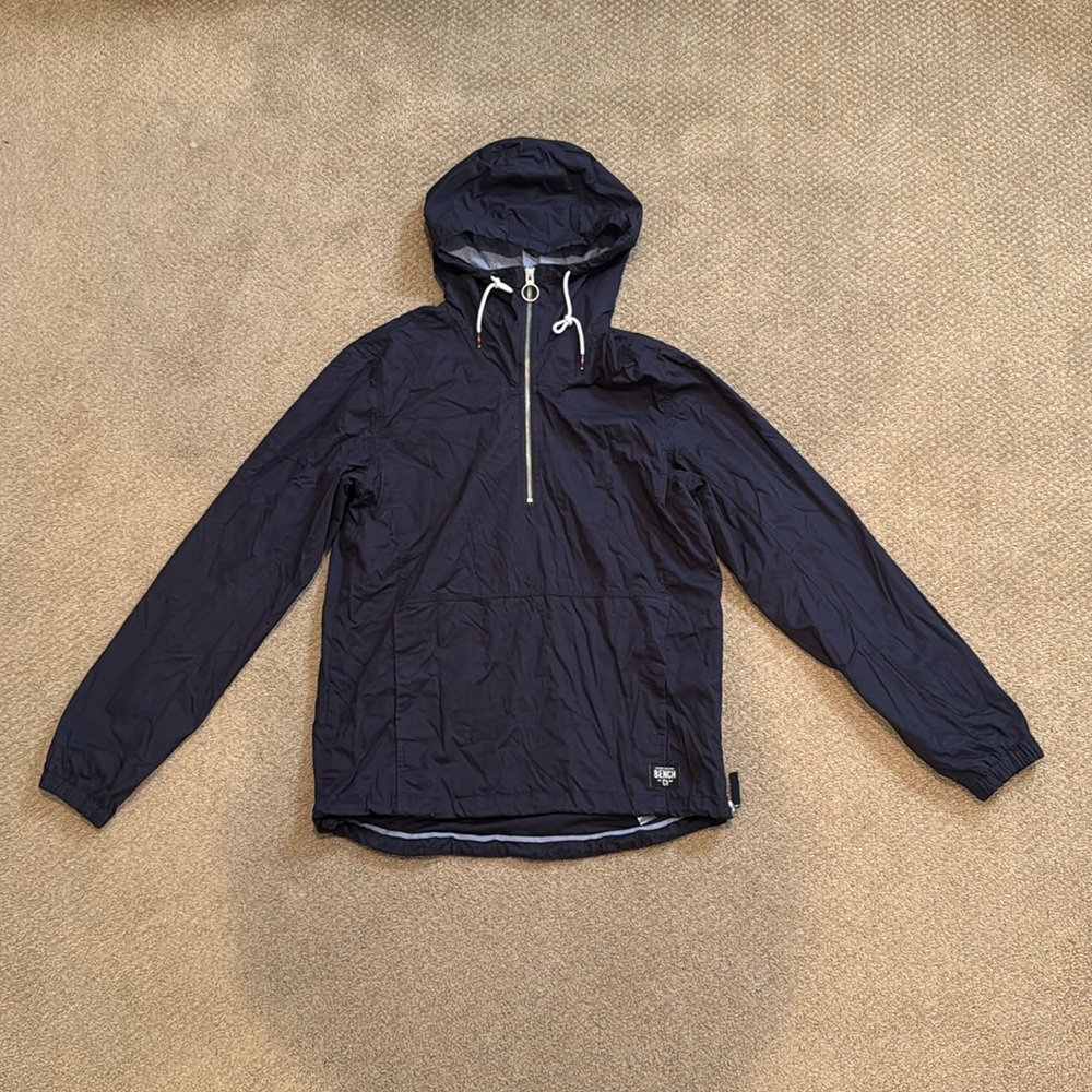 501 BENCH Men’s Hooded Pullover Windbreaker Jacket - Size: Medium - Picture 2 of 7